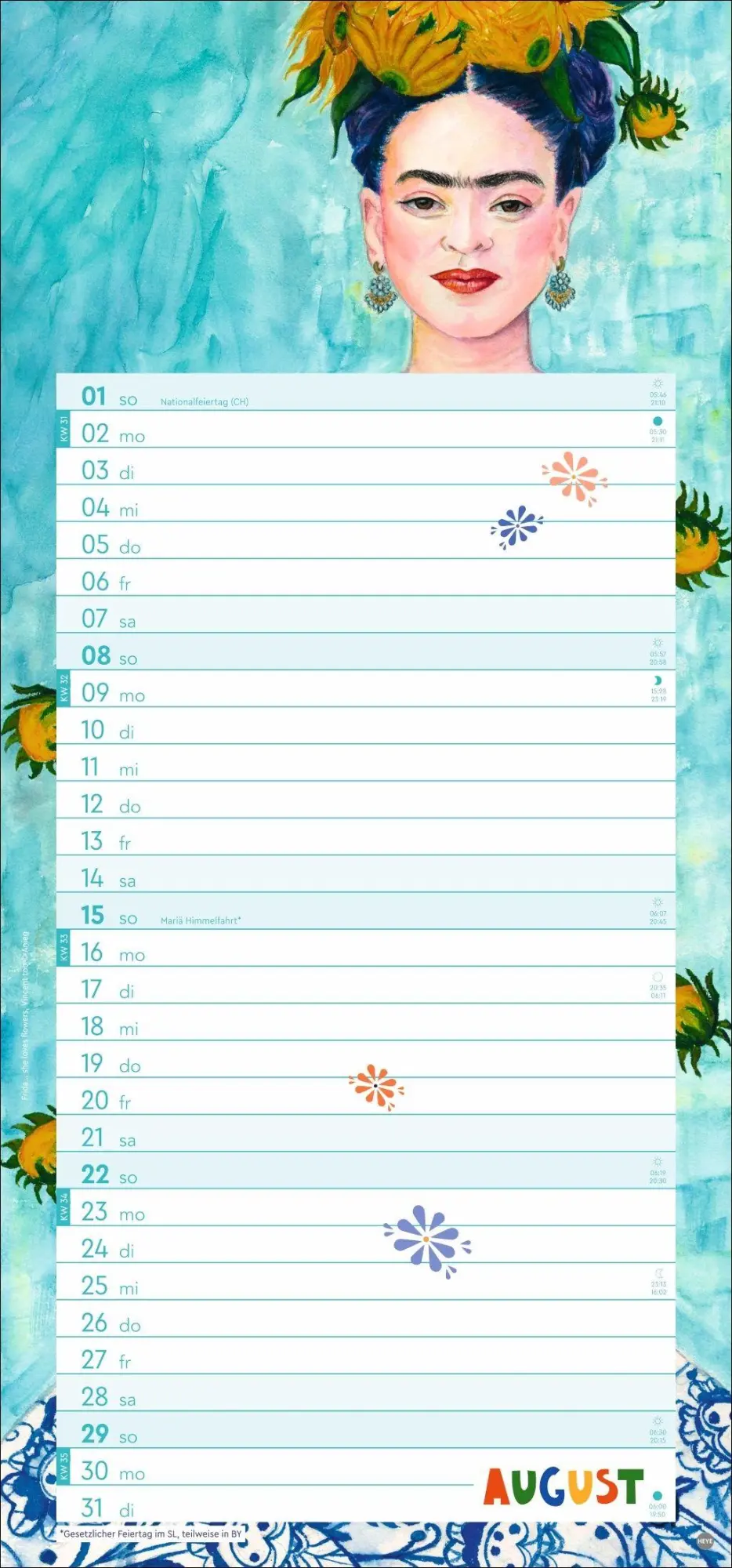 Bild: 9783756418831 | Frida Planer 2027 | Kalender | 13 S. | Deutsch | 2027 | Heye