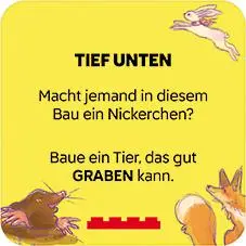 Bild: 9783960808831 | LEGO® - Rebuild Karten - Tiere | mit LEGO-Elementen | Taschenbuch