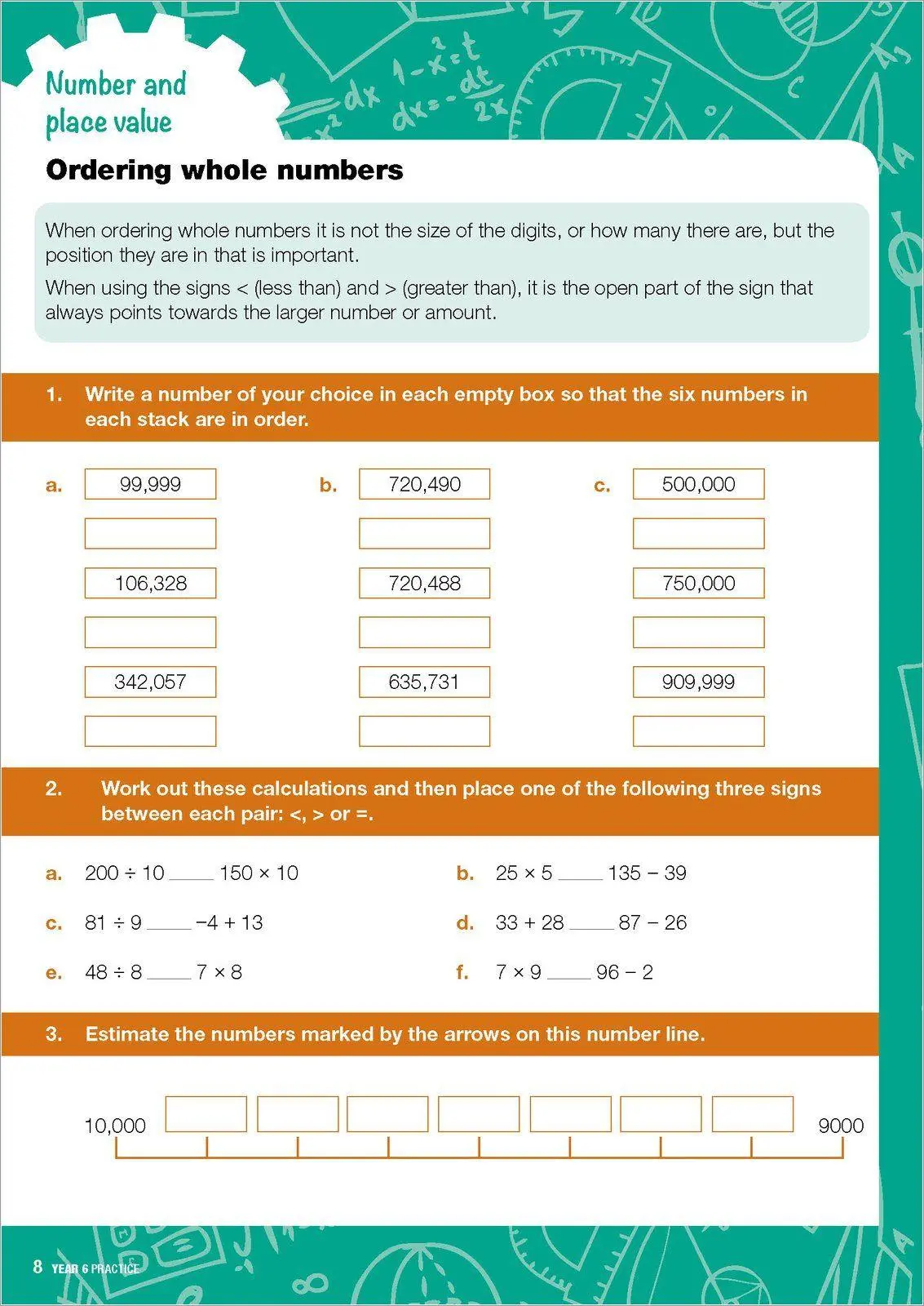 Bild: 9781407128931 | National Curriculum Maths Practice Book for Year 6 | Scholastic | Buch
