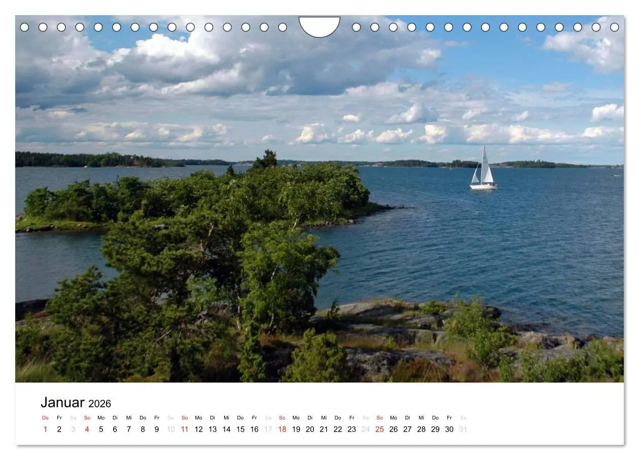 Bild: 9783516138931 | Wundervolles Schweden 2026 (Wandkalender 2026 DIN A4 quer),...
