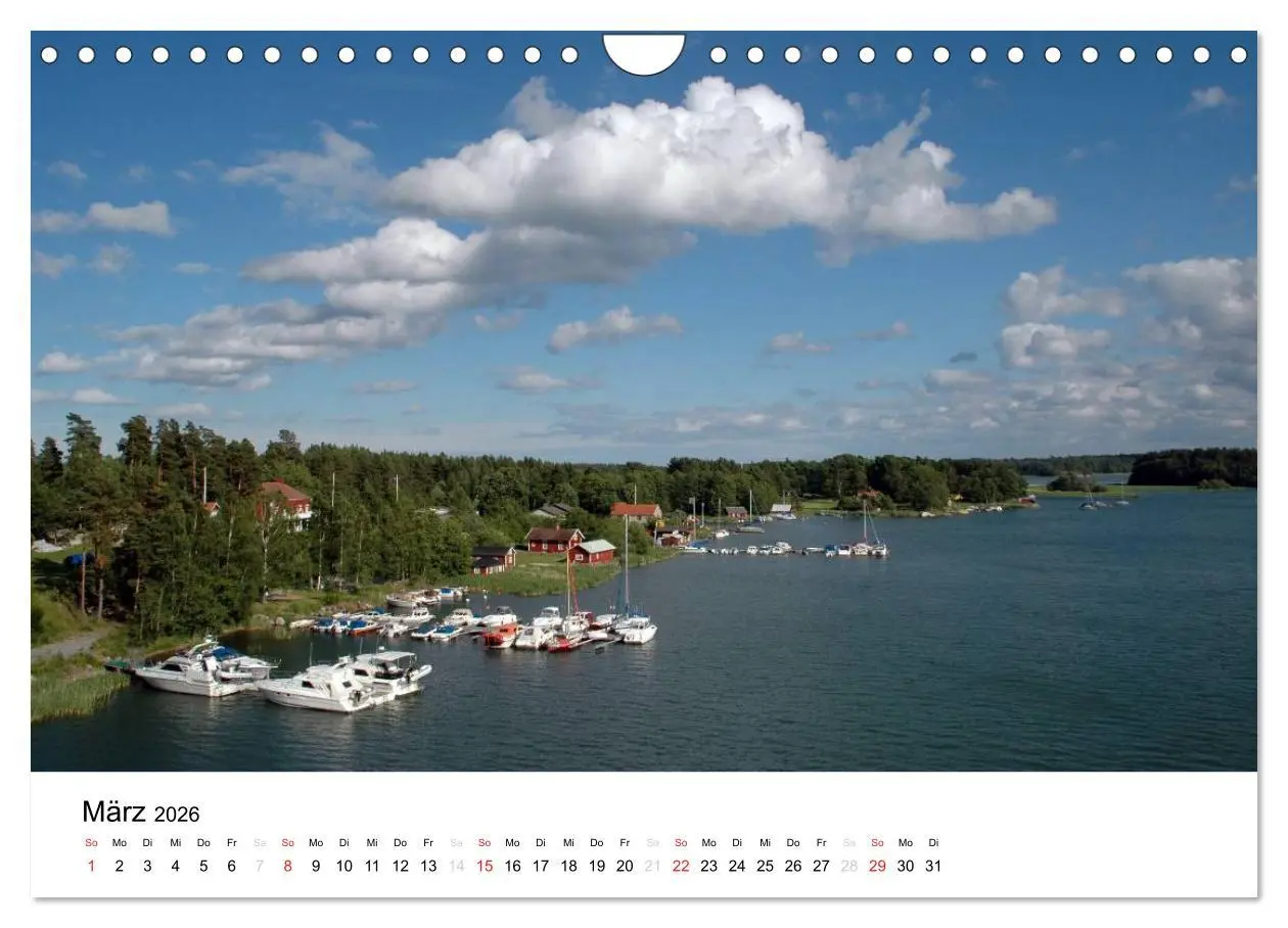 Bild: 9783516138931 | Wundervolles Schweden 2026 (Wandkalender 2026 DIN A4 quer),...
