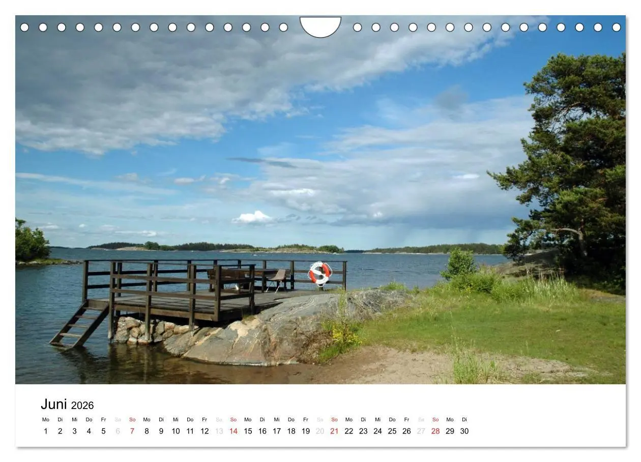 Bild: 9783516138931 | Wundervolles Schweden 2026 (Wandkalender 2026 DIN A4 quer),...
