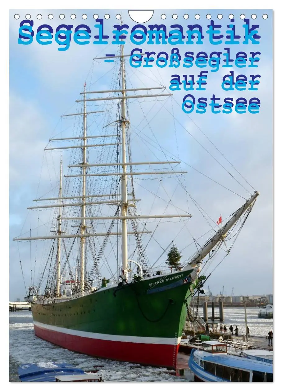 Cover: 9783516448931 | Segelromantik - Großsegler auf der Ostsee (Wandkalender 2026 DIN A4...