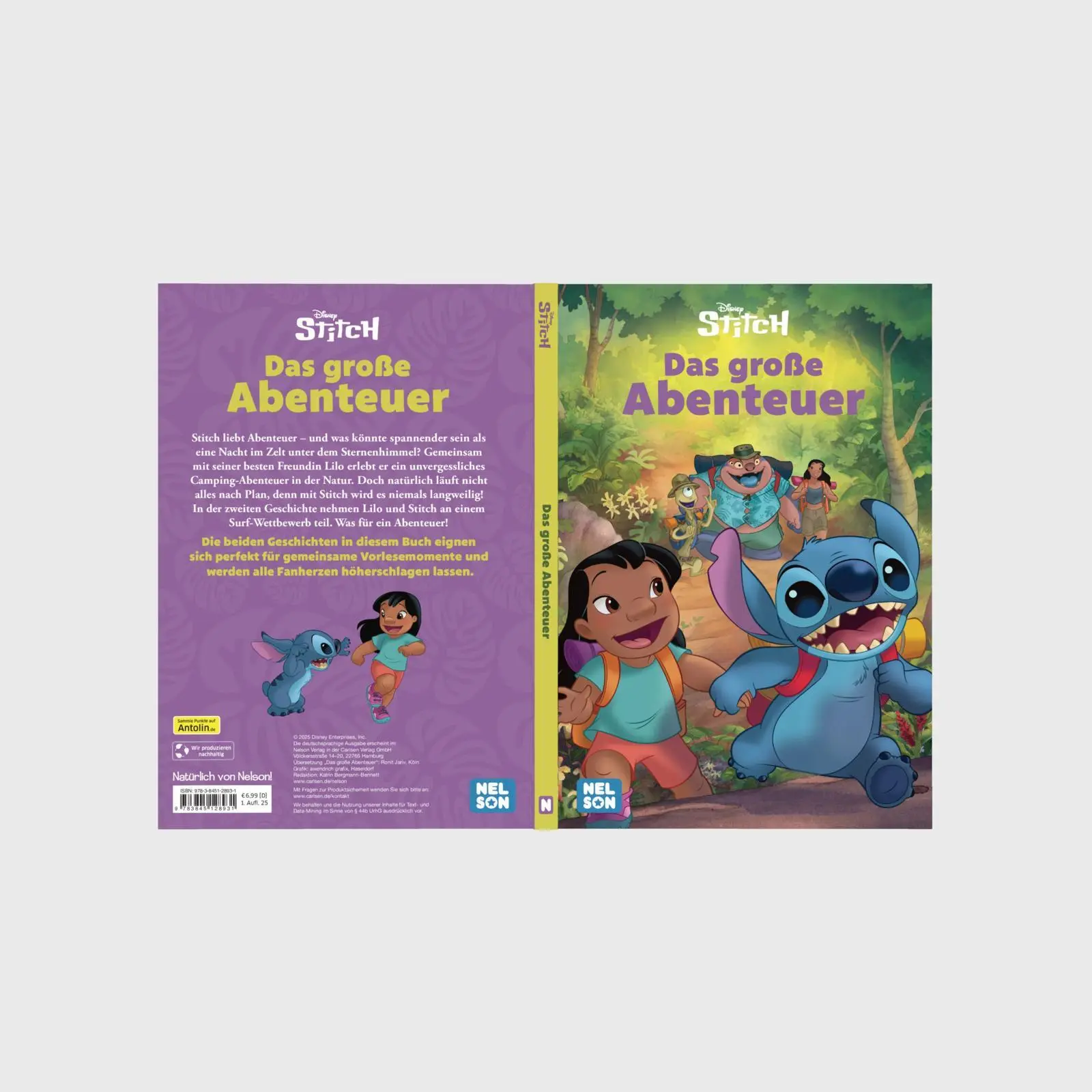 Bild: 9783845128931 | Disney Vorlesebuch: Stitch: Das große Abenteuer | Buch | 80 S. | 2025