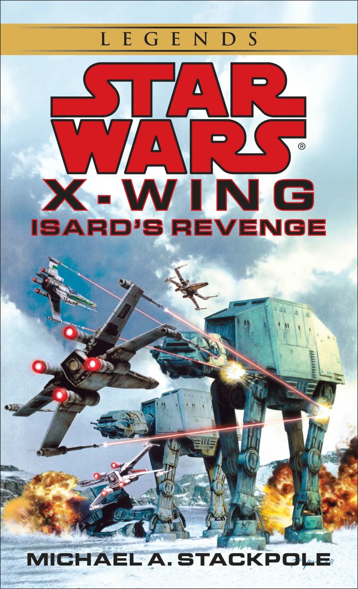 Cover: 9780553579031 | Isard's Revenge | Star Wars Legends (Rogue Squadron) | Stackpole