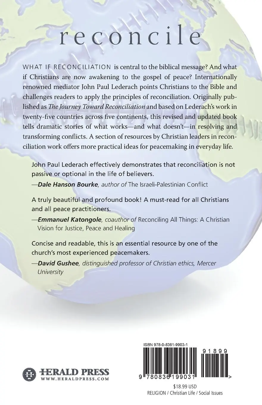 Rückseite: 9780836199031 | Reconcile | Conflict Transformation for Ordinary Christians | Lederach