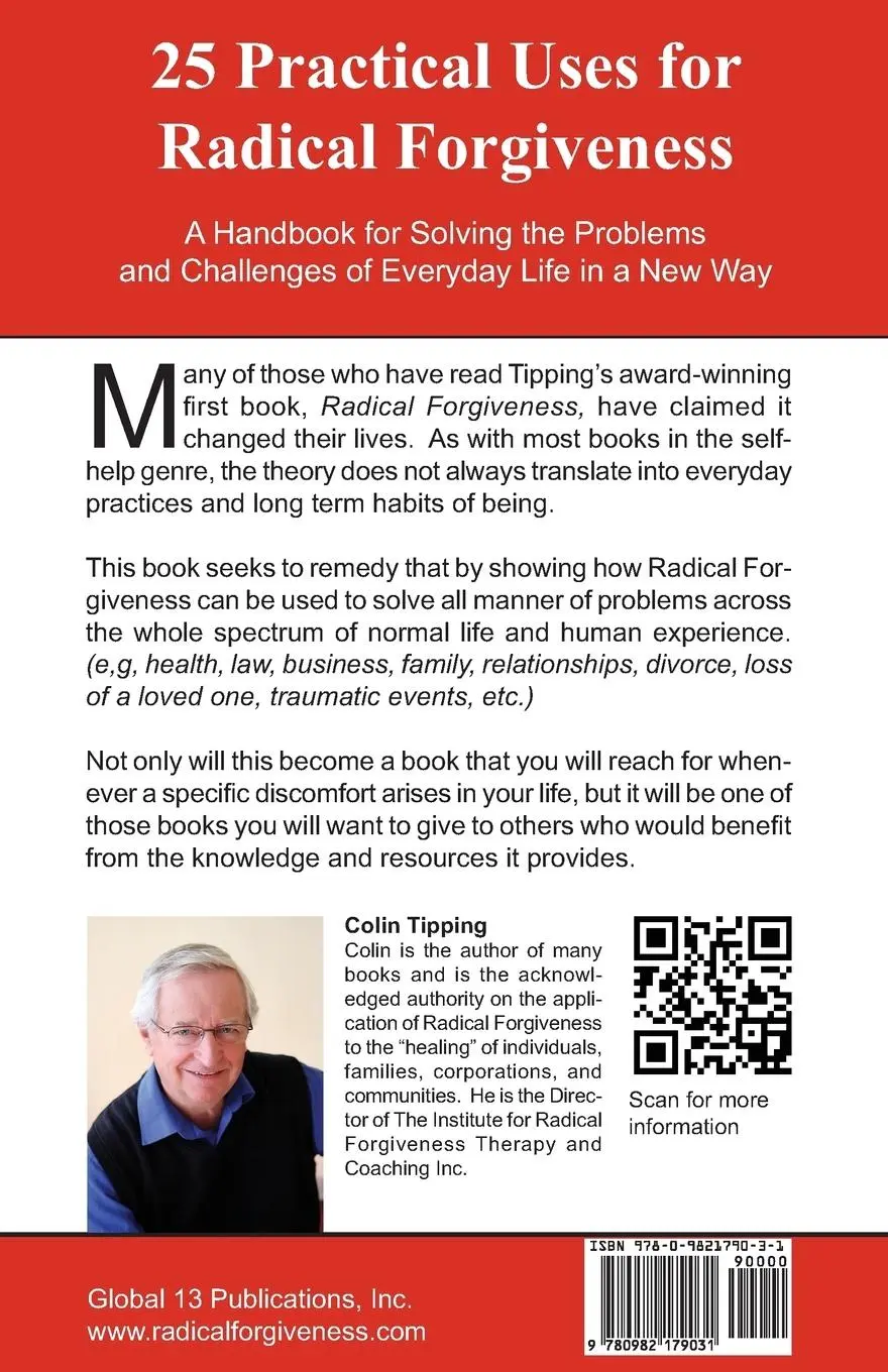 Rückseite: 9780982179031 | 25 Practical Uses for Radical Forgiveness | Colin C Tipping | Buch