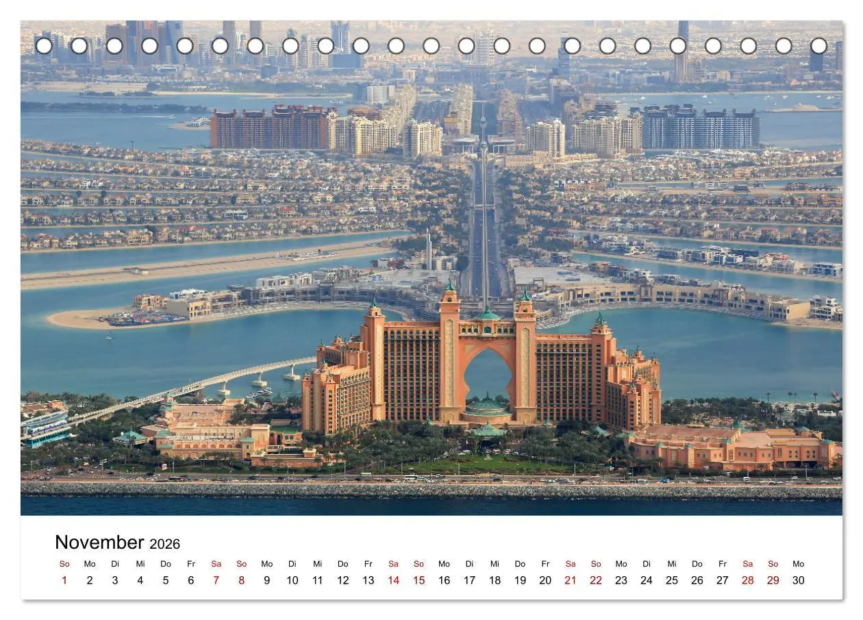 Bild: 9783457629031 | Weltstadt Dubai (Tischkalender 2026 DIN A5 quer), CALVENDO...