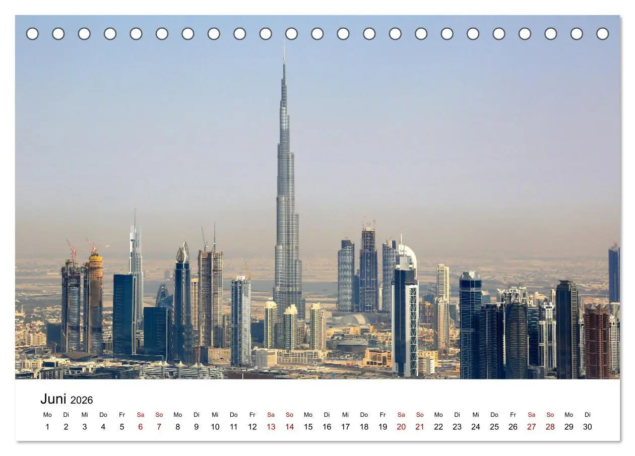 Bild: 9783457629031 | Weltstadt Dubai (Tischkalender 2026 DIN A5 quer), CALVENDO...