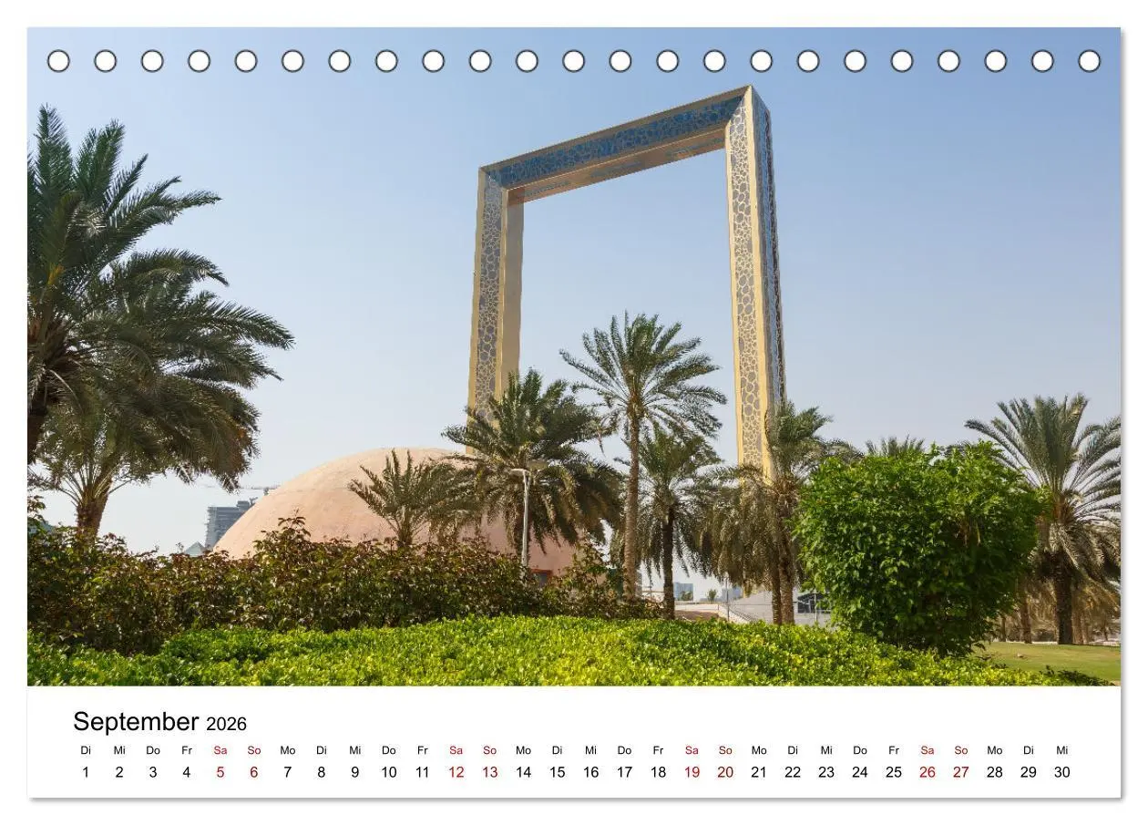 Bild: 9783457629031 | Weltstadt Dubai (Tischkalender 2026 DIN A5 quer), CALVENDO...