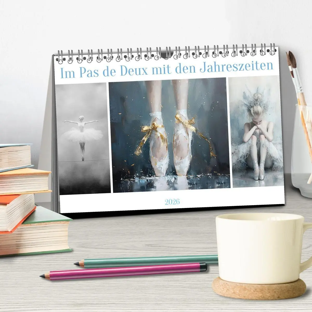 Bild: 9783516029031 | Im Pas de Deux mit der Stille (Tischkalender 2026 DIN A5 quer),...
