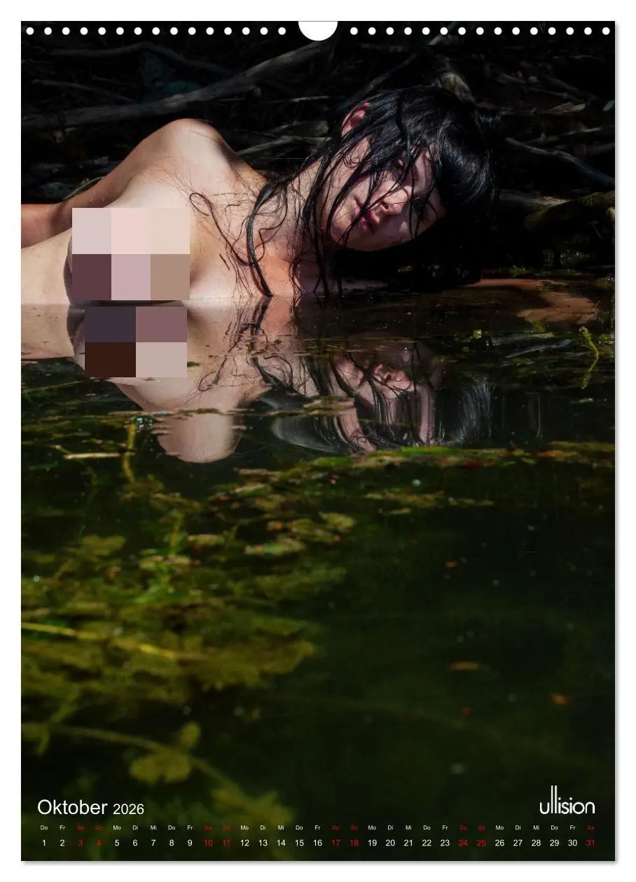 Bild: 9783516339031 | Akt im Wasser - sinnliche Nymphen (Wandkalender 2026 DIN A3 hoch),...