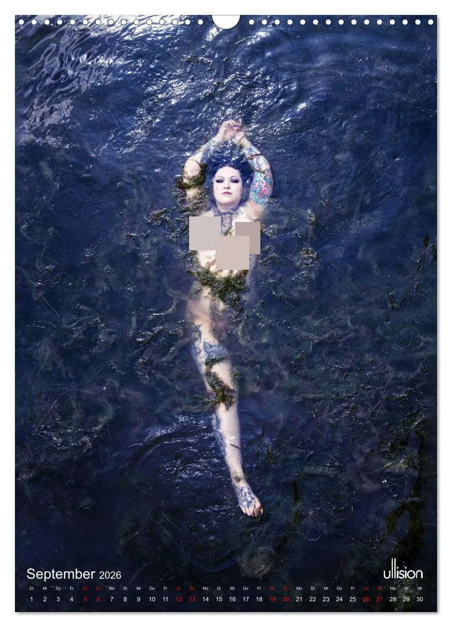 Bild: 9783516339031 | Akt im Wasser - sinnliche Nymphen (Wandkalender 2026 DIN A3 hoch),...