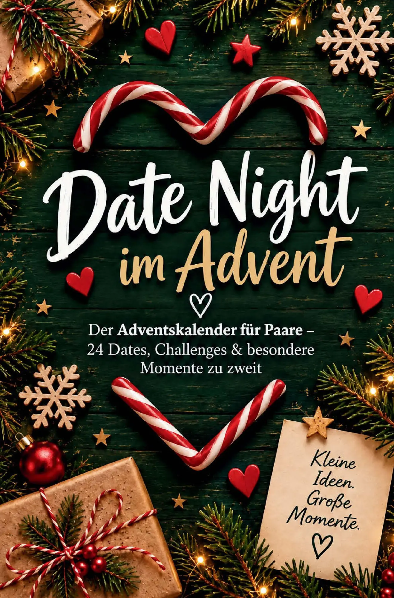 Cover: 9783913189031 | Date Night im Advent - Der Adventskalender für Paare - 24 Dates,...