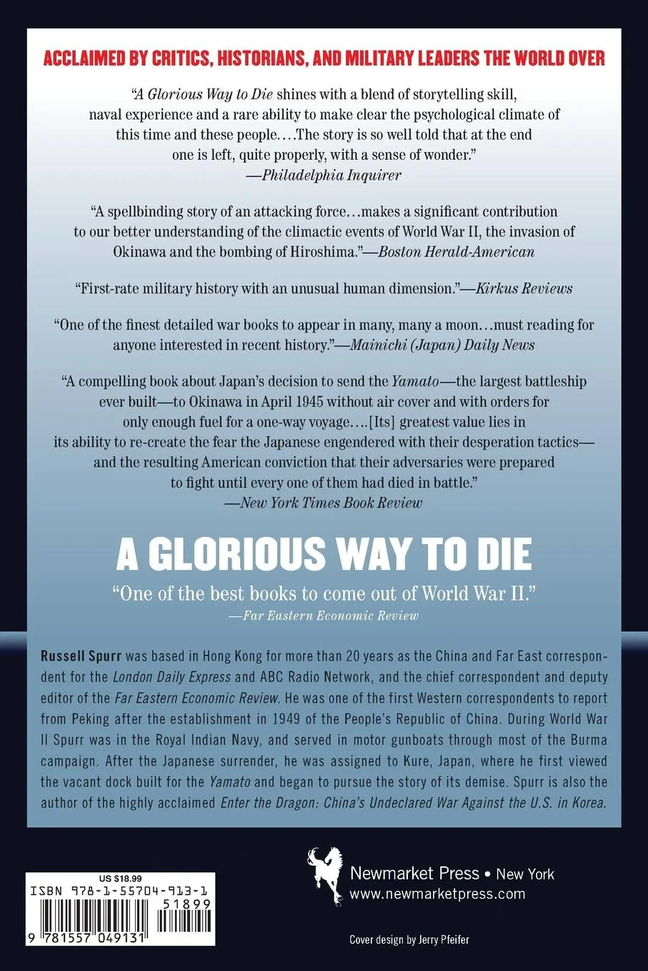 Rückseite: 9781557049131 | Glorious Way to Die, A | Russell Spurr | Taschenbuch | Englisch | 2022