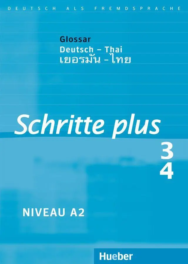 Cover: 9783191519131 | Glossar Deutsch-Thai | Niveau A2 | Daniela Niebisch (u. a.) | Buch