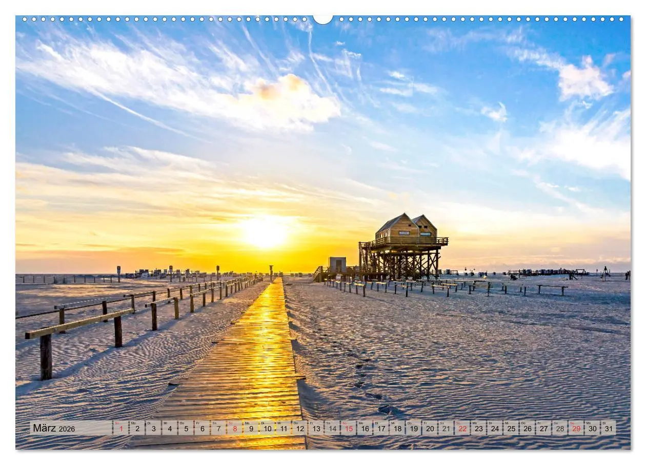 Bild: 9783457789131 | St. Peter Ording - Atemberaubende Momente (Wandkalender 2026 DIN A2...