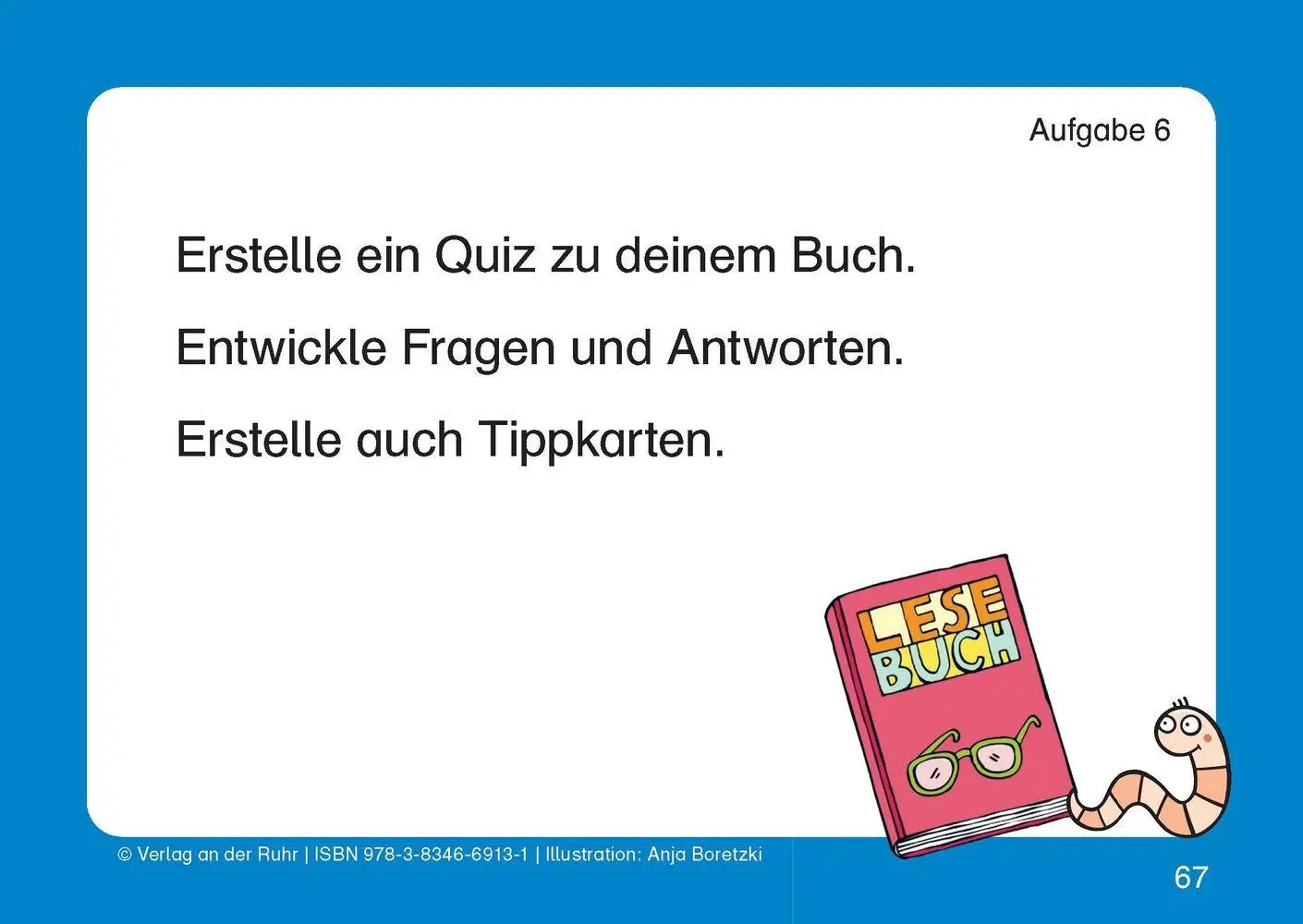 Bild: 9783834669131 | Mit der Lese-Raupe zum Bücherwurm - Klasse 1-4 | Nicola Küppers | Box