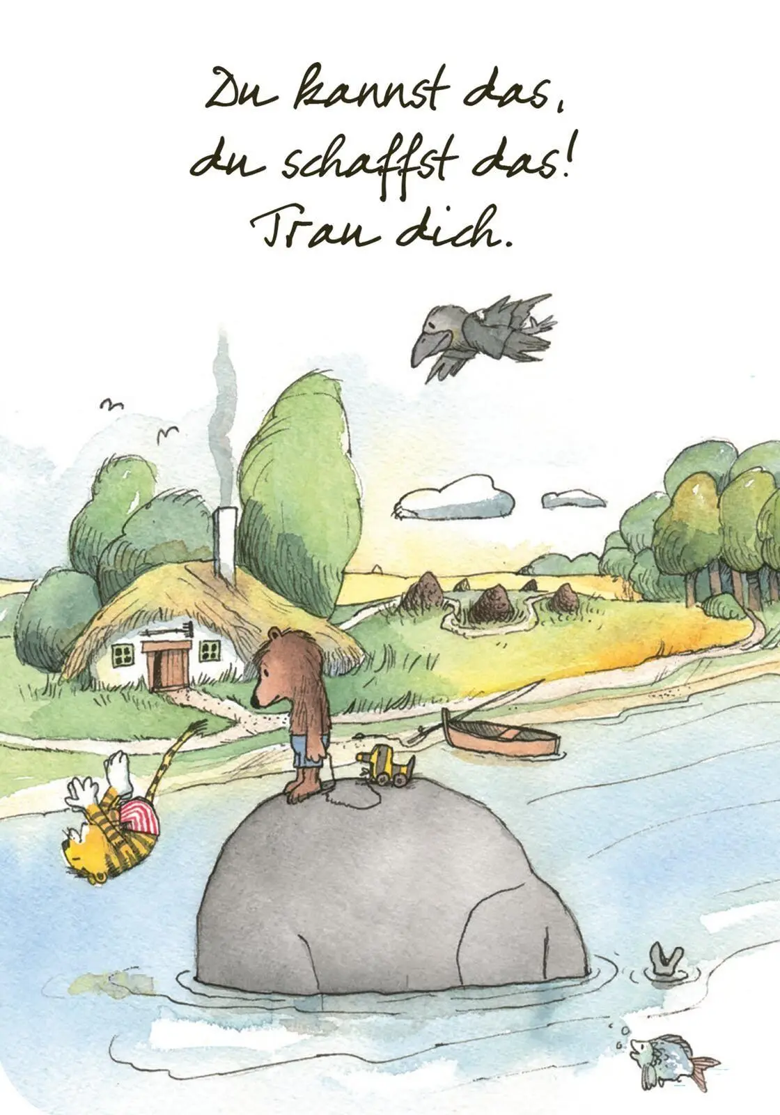 Bild: 9783845869131 | Janosch - Mutmachkarten | Du bist mutiger, als du glaubst | Buch