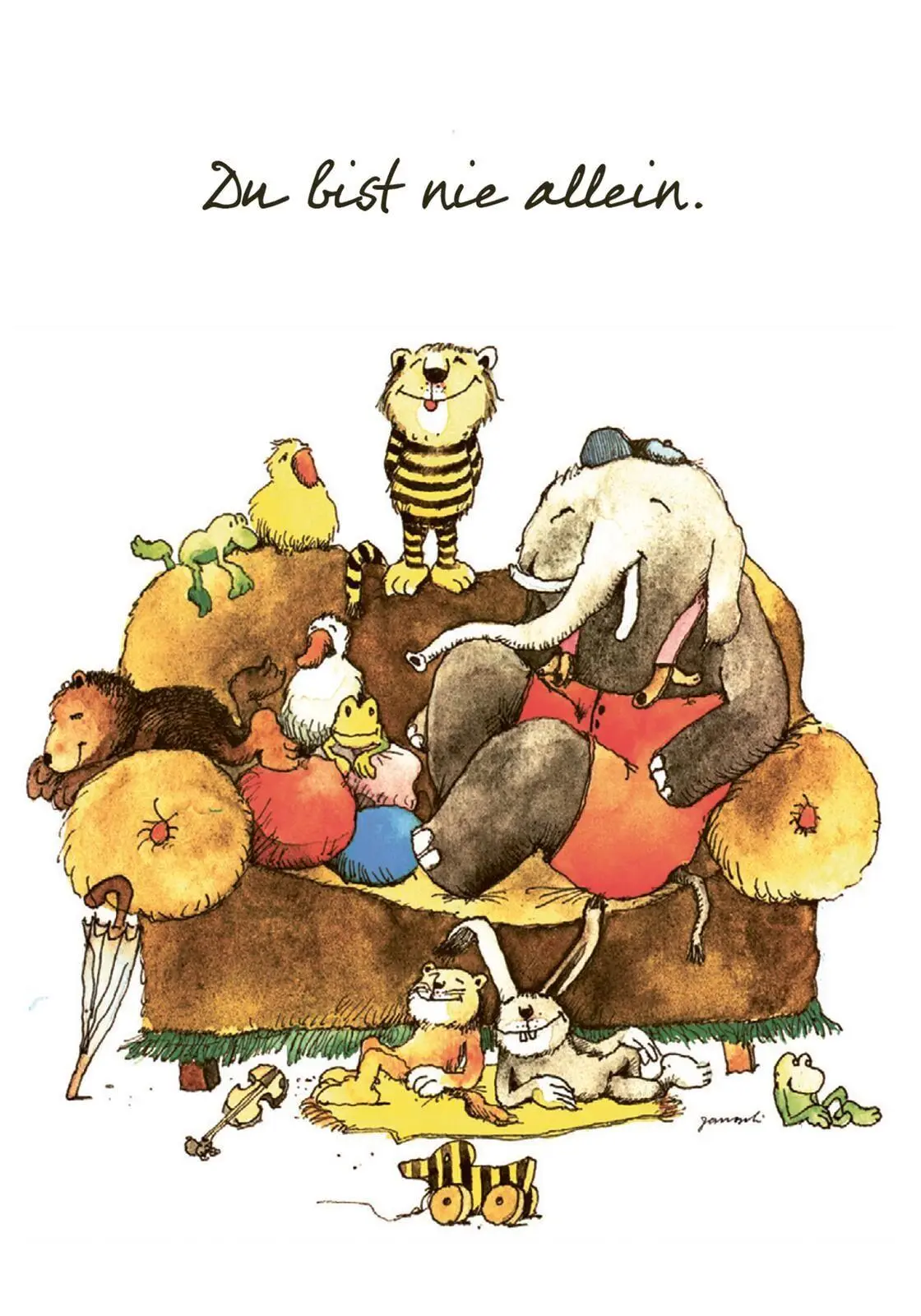 Bild: 9783845869131 | Janosch - Mutmachkarten | Du bist mutiger, als du glaubst | Buch