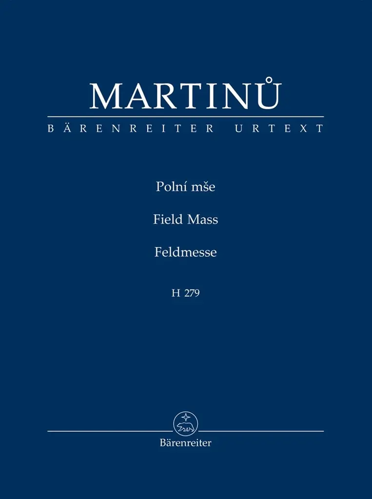 Cover: 9790260109131 | Martinu, B: Feldmesse H 279 | Bohuslav Martinu | Taschenbuch | 2022