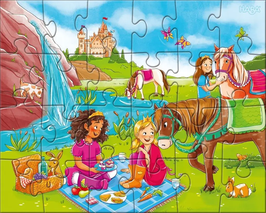 Bild: 4010168239231 | Puzzles Pferdefreundinnen. 3 Motive je 24 Teile | Anna-Lena Kühler