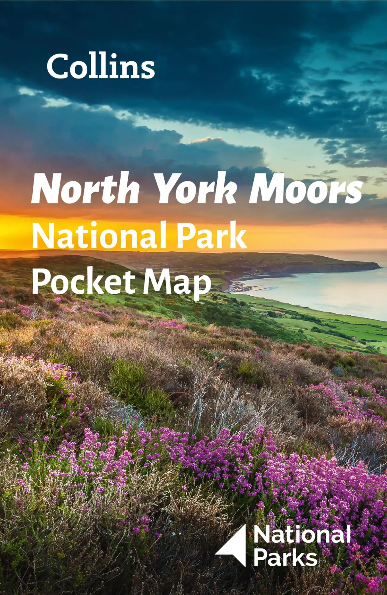 Cover: 9780008439231 | North York Moors National Park Pocket Map | Collins Maps (u. a.)