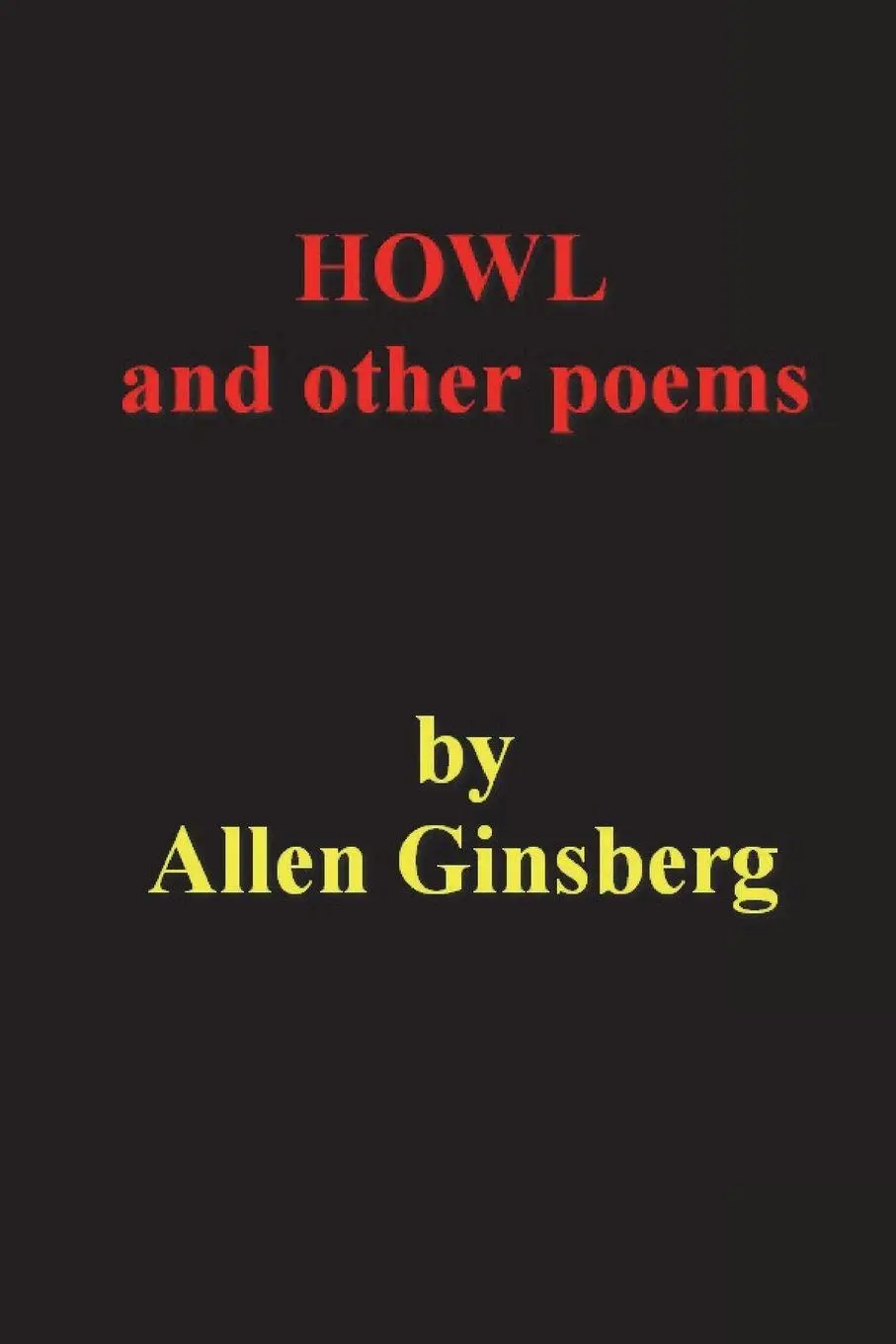 Cover: 9781773239231 | Howl and Other Poems | Allen Ginsberg | Taschenbuch | Englisch | 2022