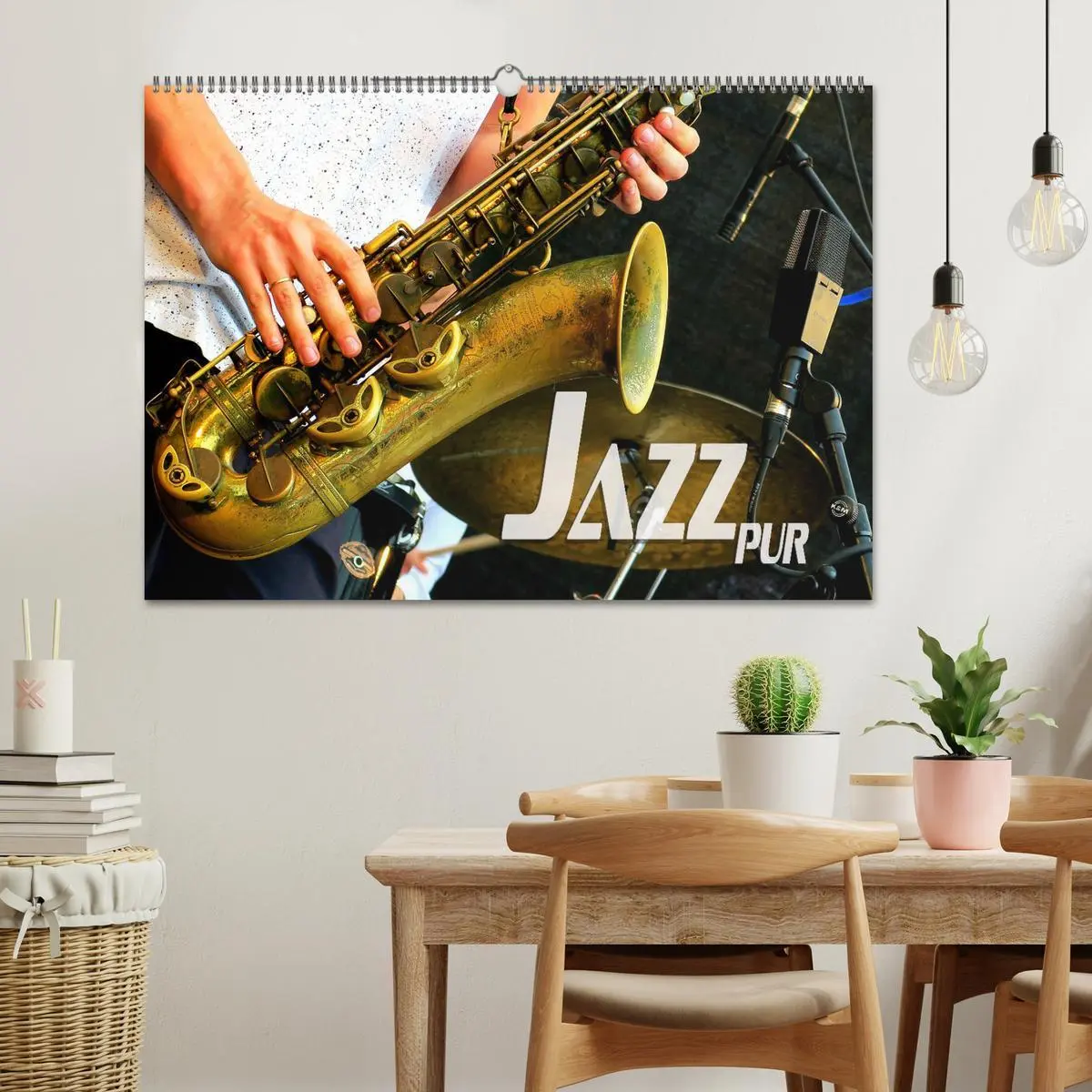 Bild: 9783457779231 | Jazz pur (Wandkalender 2026 DIN A2 quer), CALVENDO Monatskalender
