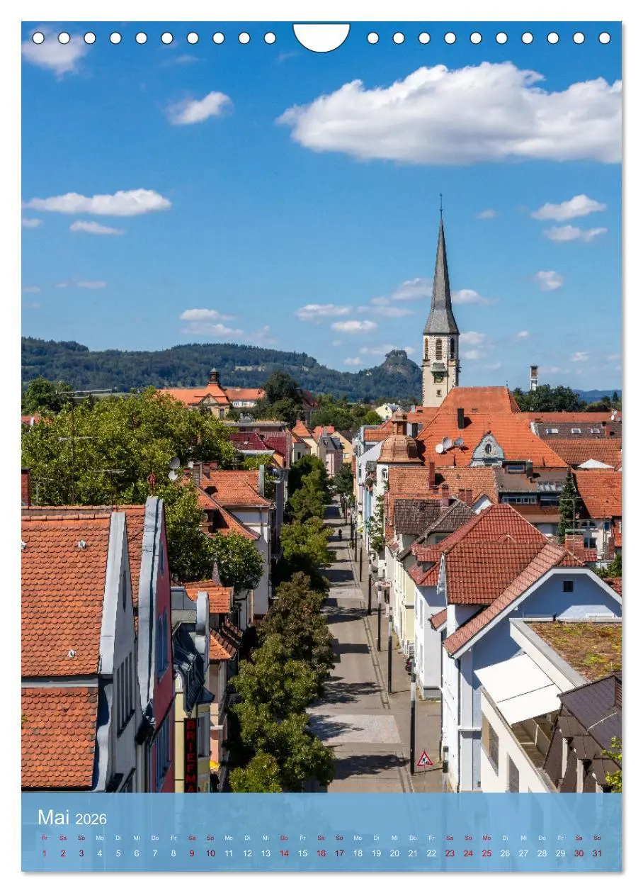 Bild: 9783516249231 | Singen am Hohentwiel (Wandkalender 2026 DIN A4 hoch), CALVENDO...