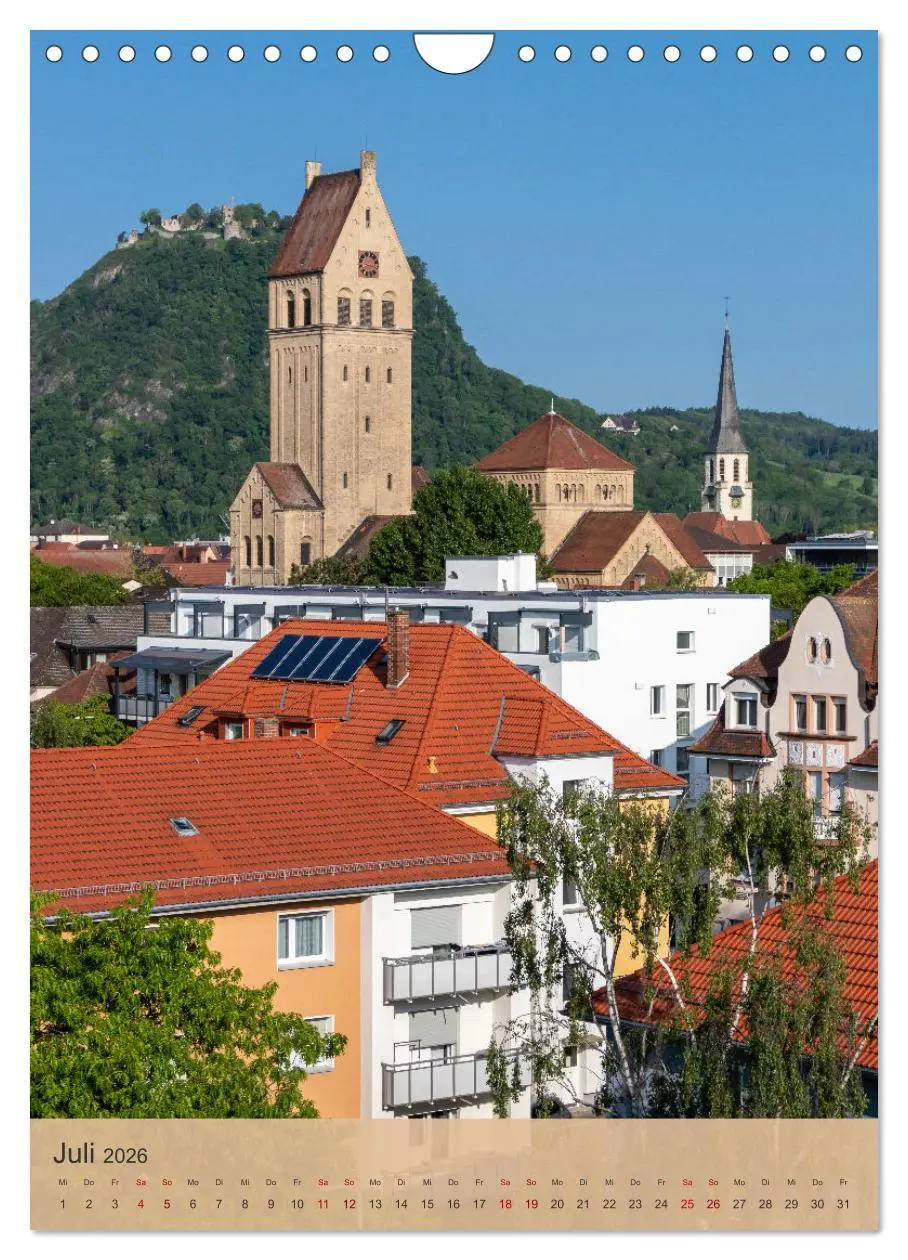 Bild: 9783516249231 | Singen am Hohentwiel (Wandkalender 2026 DIN A4 hoch), CALVENDO...