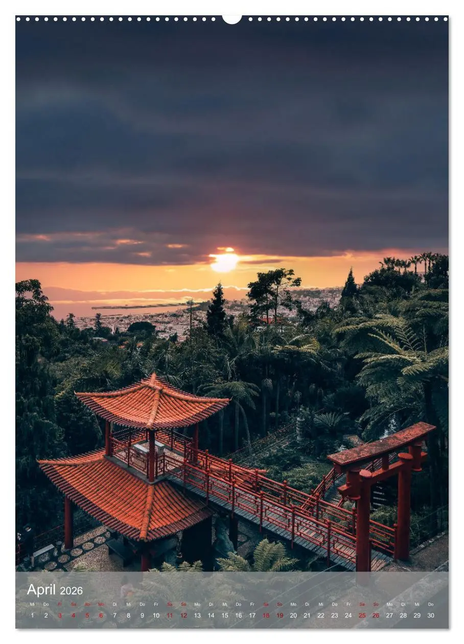 Bild: 9783516319231 | Madeira - Zauber einer Insel (Wandkalender 2026 DIN A2 hoch),...