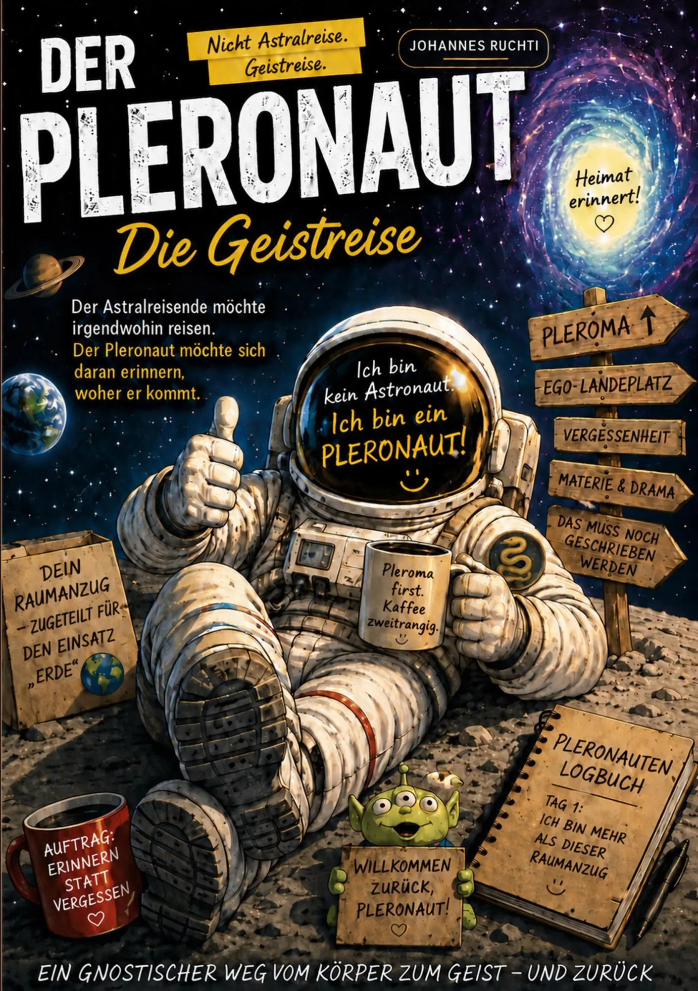 Cover: 9783696369231 | Der Pleronaut | Die Geistreise | Johannes Ruchti | Taschenbuch | 84 S.