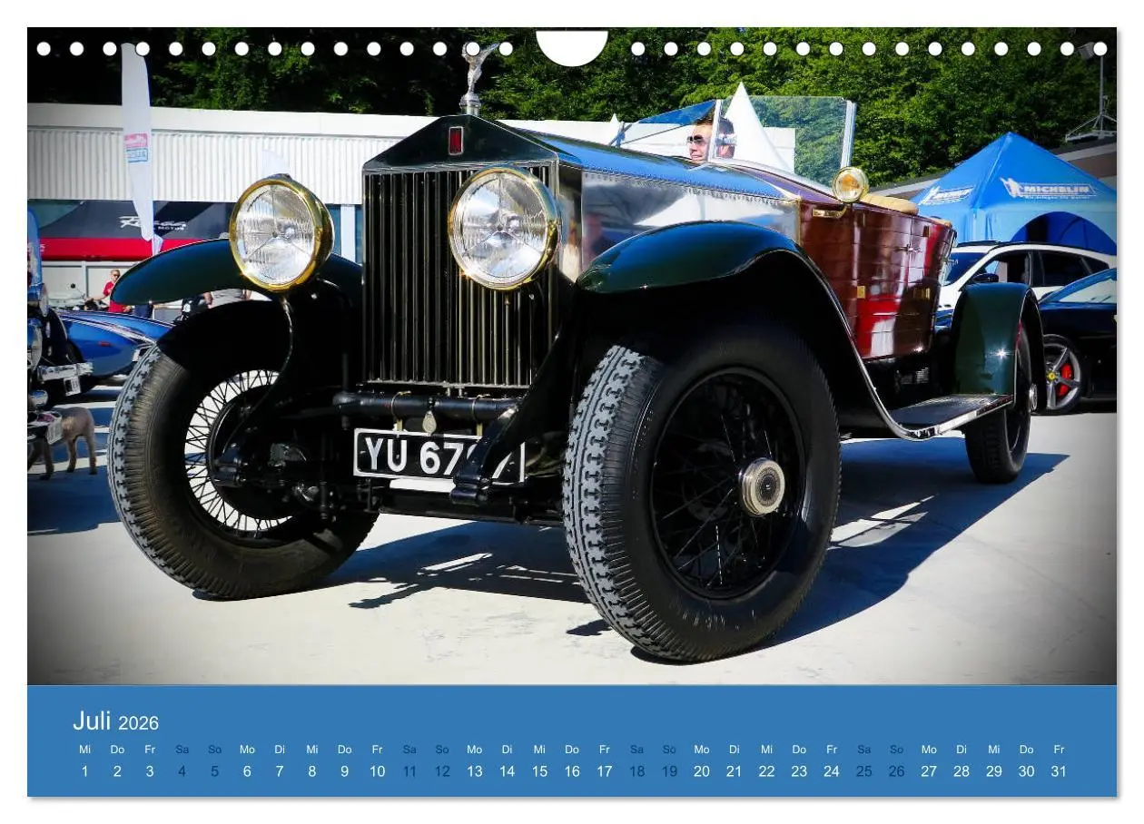 Bild: 9783457699331 | Rolls Royce Revival (Wandkalender 2026 DIN A4 quer), CALVENDO...