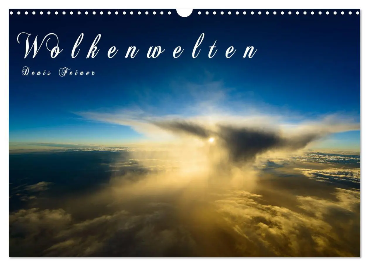Cover: 9783457909331 | Wolkenwelten (Wandkalender 2026 DIN A3 quer), CALVENDO Monatskalender