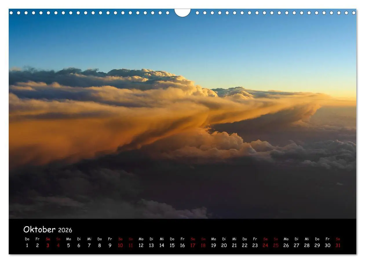 Bild: 9783457909331 | Wolkenwelten (Wandkalender 2026 DIN A3 quer), CALVENDO Monatskalender