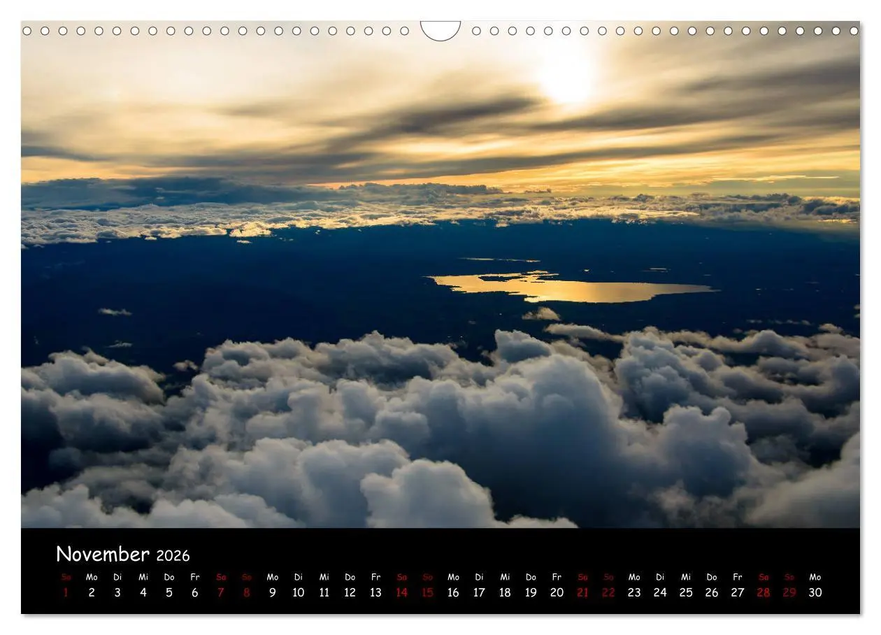 Bild: 9783457909331 | Wolkenwelten (Wandkalender 2026 DIN A3 quer), CALVENDO Monatskalender