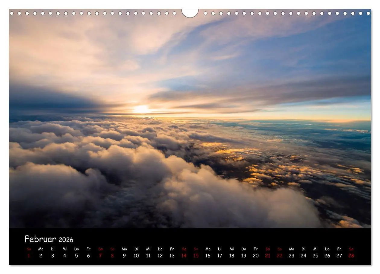 Bild: 9783457909331 | Wolkenwelten (Wandkalender 2026 DIN A3 quer), CALVENDO Monatskalender