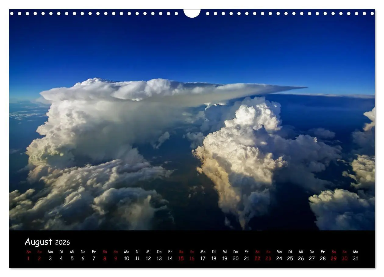 Bild: 9783457909331 | Wolkenwelten (Wandkalender 2026 DIN A3 quer), CALVENDO Monatskalender