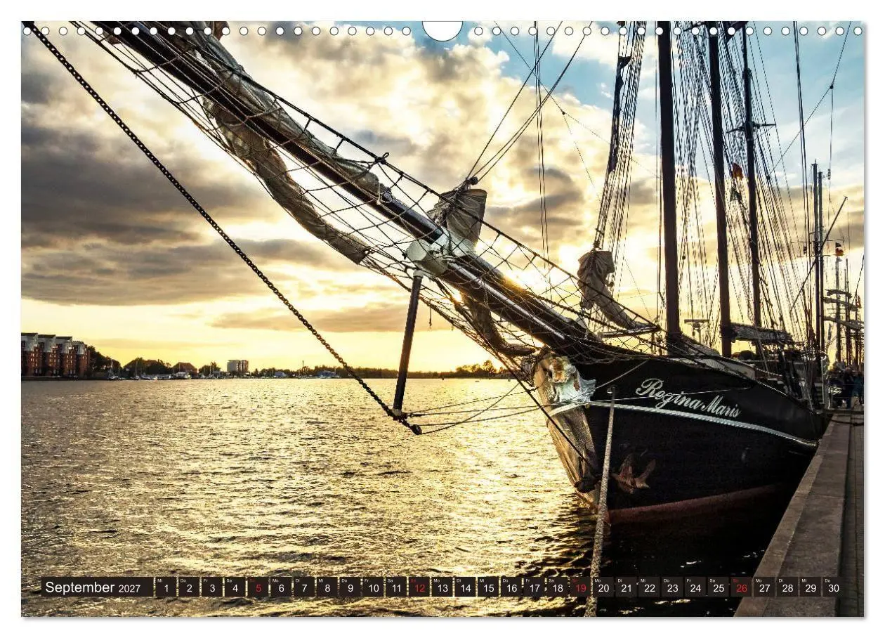Bild: 9783569709331 | Wilhelmshaven, maritime Bilderreise (Wandkalender 2027 DIN A3...