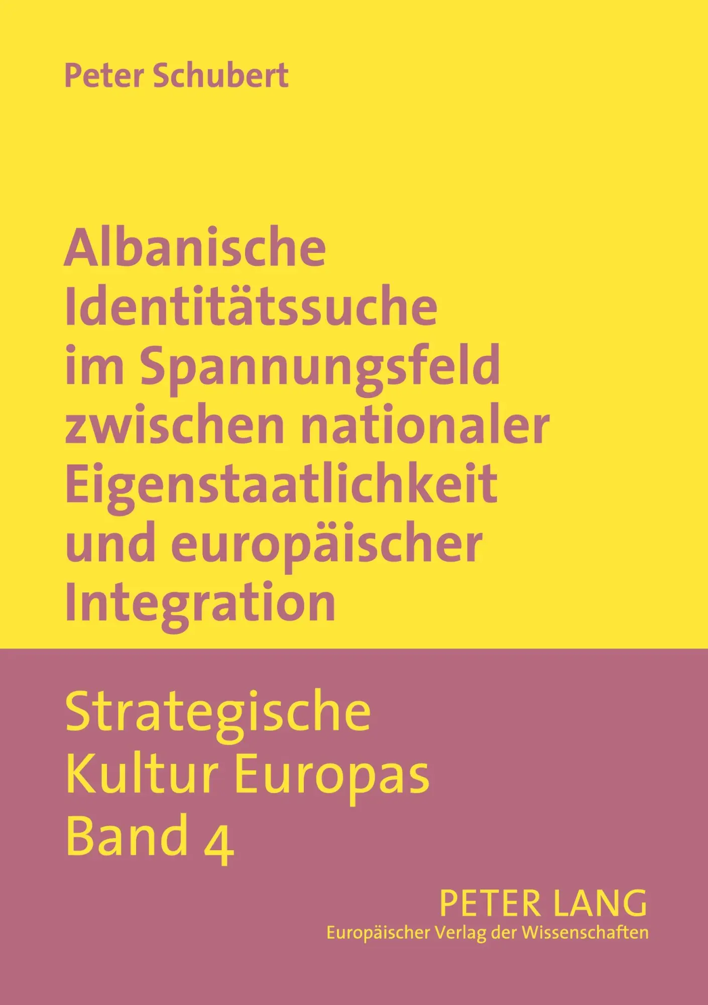 Cover: 9783631529331 | Albanische Identitätssuche im Spannungsfeld zwischen nationaler...