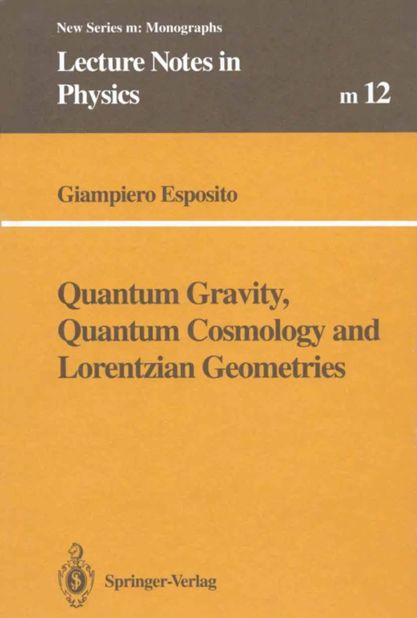 Cover: 9783662149331 | Quantum Gravity, Quantum Cosmology and Lorentzian Geometries | Buch