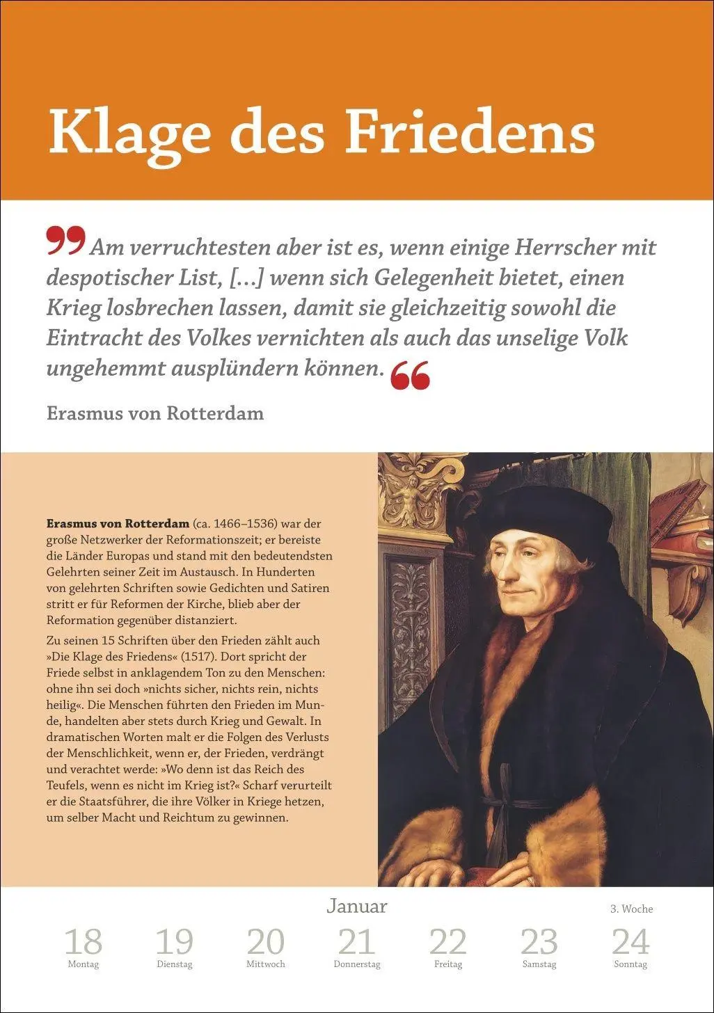 Bild: 9783840039331 | DIE ZEIT Philosophie Wochen-Kulturkalender 2027 - 53 Denkanstöße...