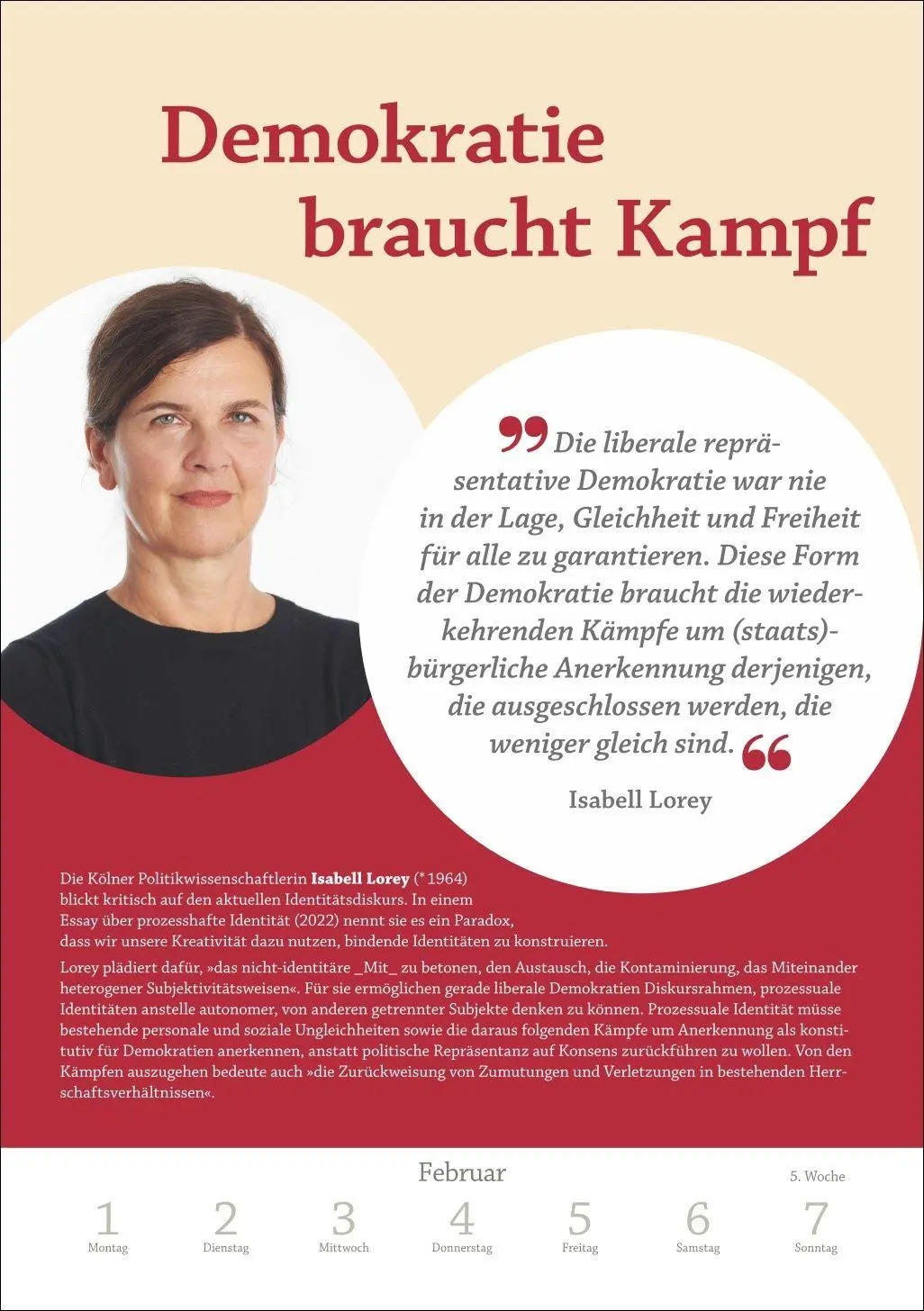Bild: 9783840039331 | DIE ZEIT Philosophie Wochen-Kulturkalender 2027 - 53 Denkanstöße...