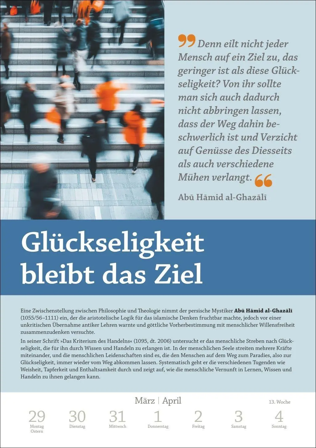 Bild: 9783840039331 | DIE ZEIT Philosophie Wochen-Kulturkalender 2027 - 53 Denkanstöße...