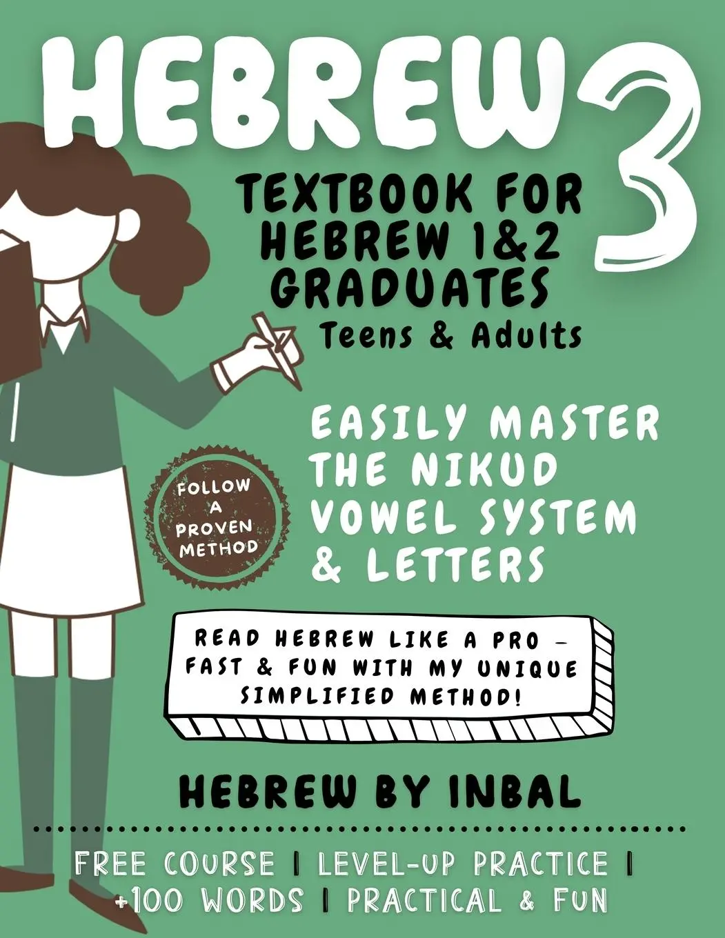 Cover: 9798992169331 | Hebrew 3 Textbook | Hebrew by Inbal | Taschenbuch | Englisch | 2025