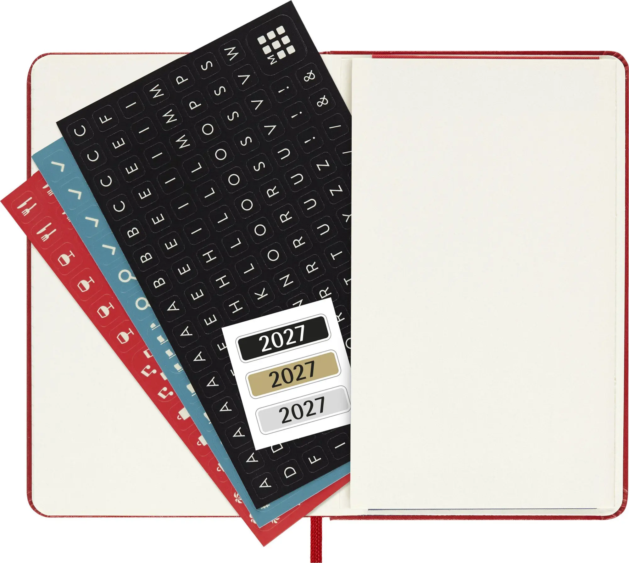 Bild: 8056999279431 | Moleskine 12 Monate Tageskalender 2027, Pocket/A6, 1 Tag = 1 Seite,...