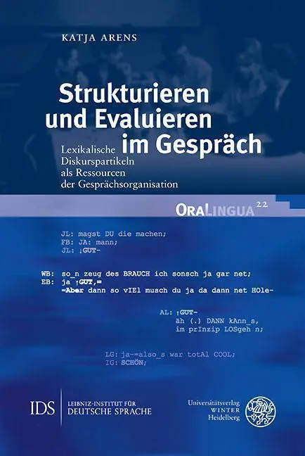 Cover: 9783825349431 | Strukturieren und Evaluieren im Gespräch | Katja Arens | Buch | X