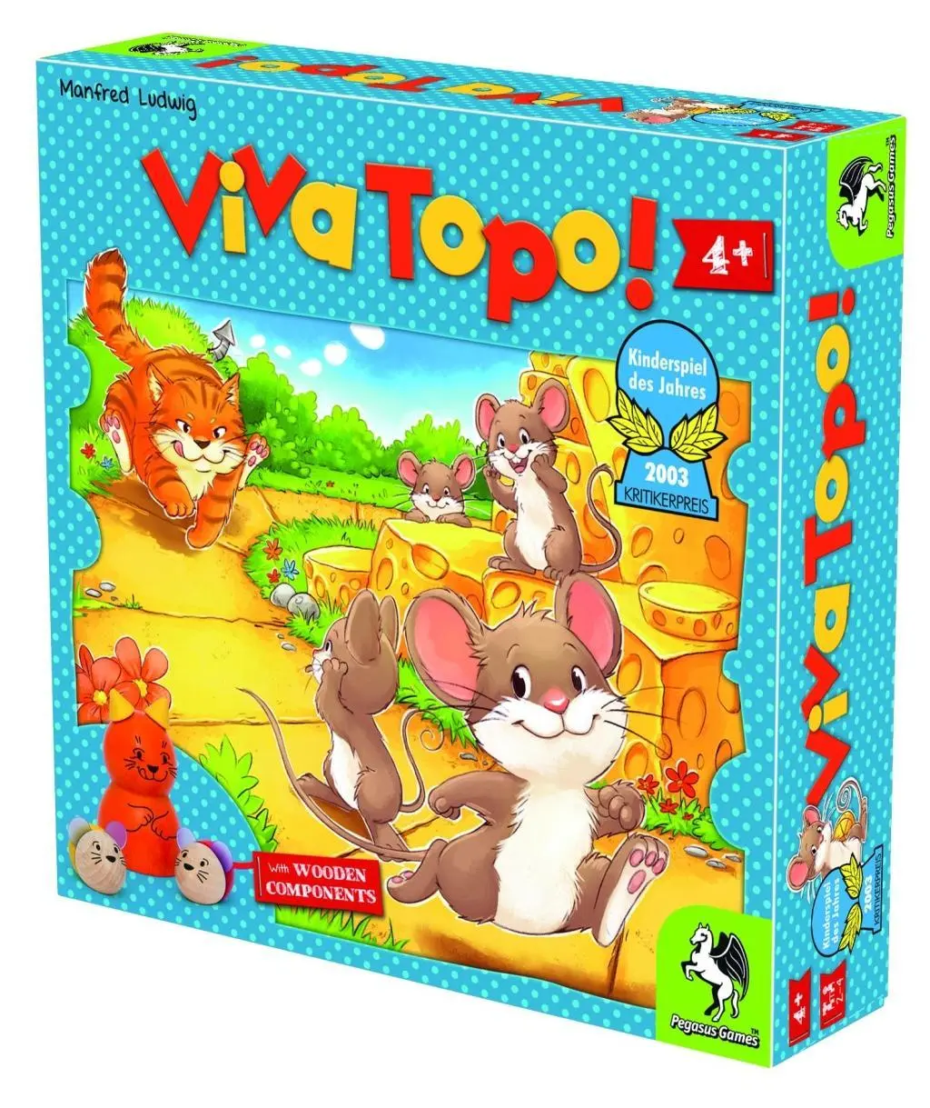 Cover: 4250231709531 | Viva Topo (English Edition) | Viva Topo! | Brettspiel | 66003E | 2016
