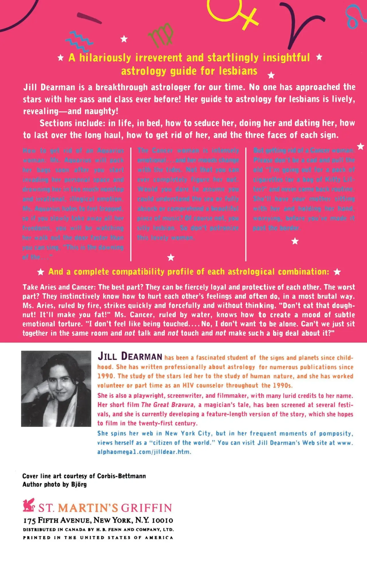 Rückseite: 9780312199531 | Queer Astrology for Women | An Astrological Guide for Lesbians | Buch